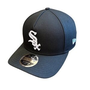 Chicago White Sox New Era 9FORTY M-Crown Adjustable Snapback Black